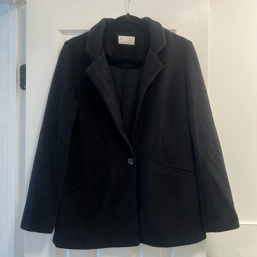 Z Supply Black Women's Blazer